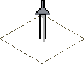 Rotating vertical sword